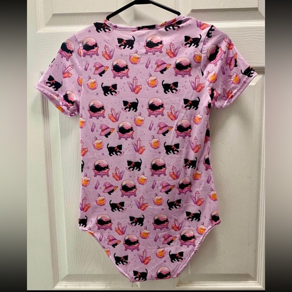 NWOT Witchcraft & Whiskers Onesie by BunnyAF (previously The Baby Bear Boutique) - Picture 4 of 5